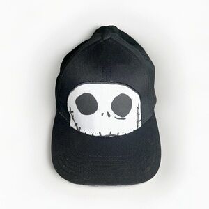 Nightmare Before Christmas Hat SnapBack Cap Black Jack Skellington Disney